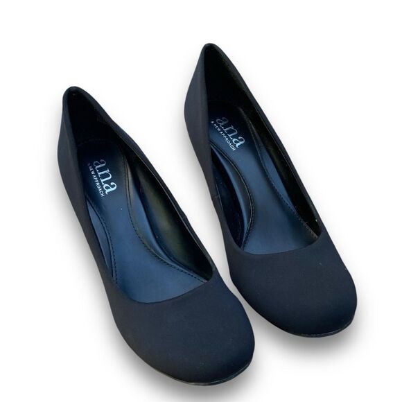 a.n.a. Edie Black Heels Women’s size 7.5 - Picture 5 of 13